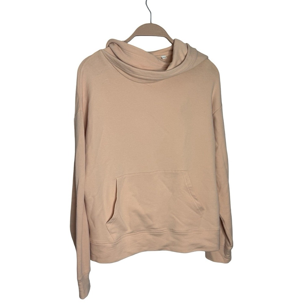 Vince Garment Dye Popover Hoodie washed mojave sunset mens sz Medium‎